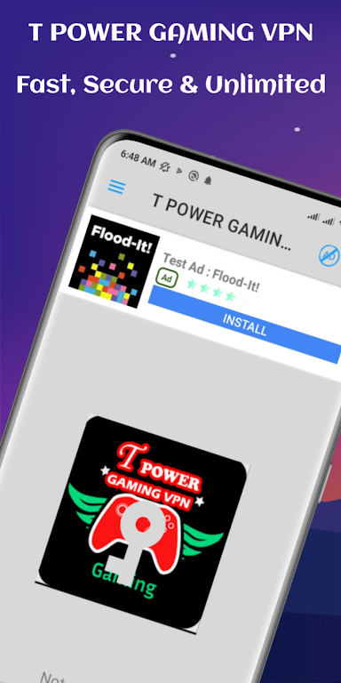 T POWER GAMING VPN Screenshot1