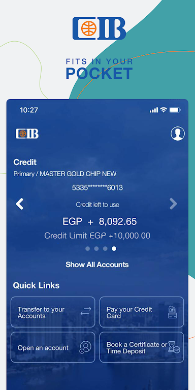 CIB Egypt Mobile Banking Screenshot3