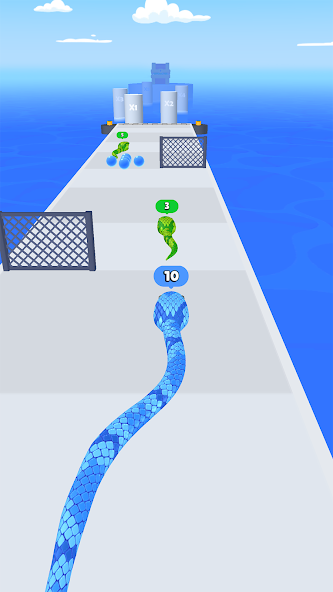 Snake Run Race・3D Running Game Mod Screenshot1