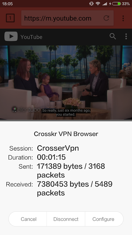 CrossKr VPN Browser Screenshot3