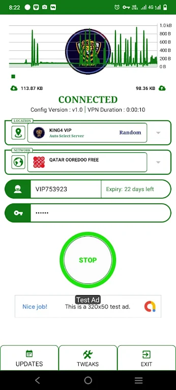 King4 vip Vpn Screenshot1