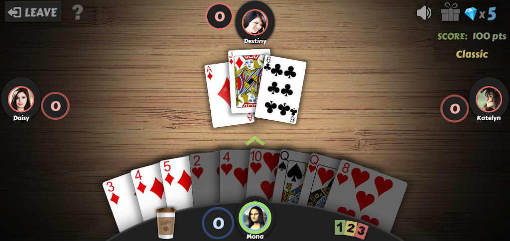 Hearts - Offline Card Game Screenshot3