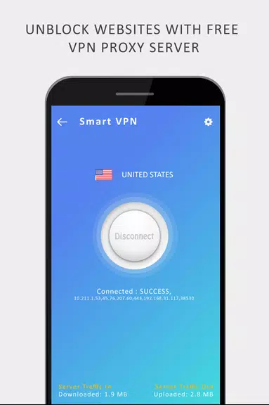 Smart VPN - Free Unlimited Fast Secured VPN Screenshot3