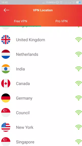 Hyper VPN - Free VPN Proxy Fast & Unlimited VPN Screenshot3