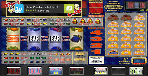 Classic Cops N  Robbers Club Fruit Machine Screenshot1