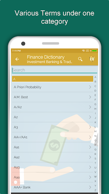 Financial & Banking Dictionary Screenshot3