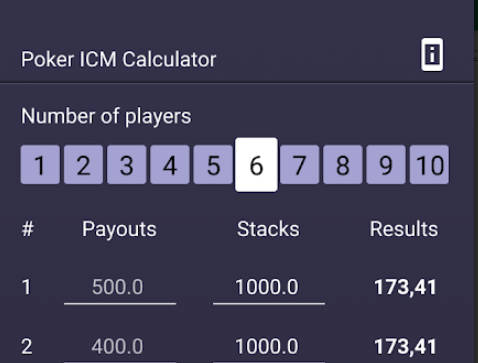 ICM Calculator Screenshot2