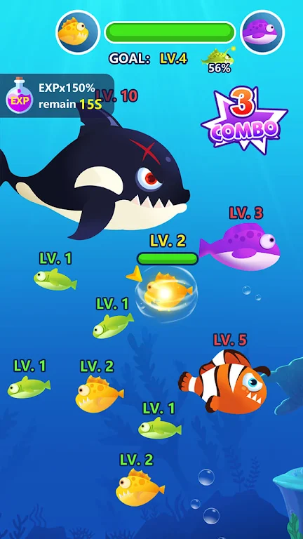 Ocean Domination - Fish.IO Screenshot2