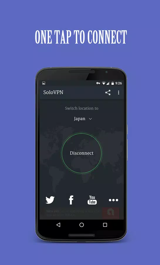 Solo VPN - One Tap Free Proxy Screenshot3