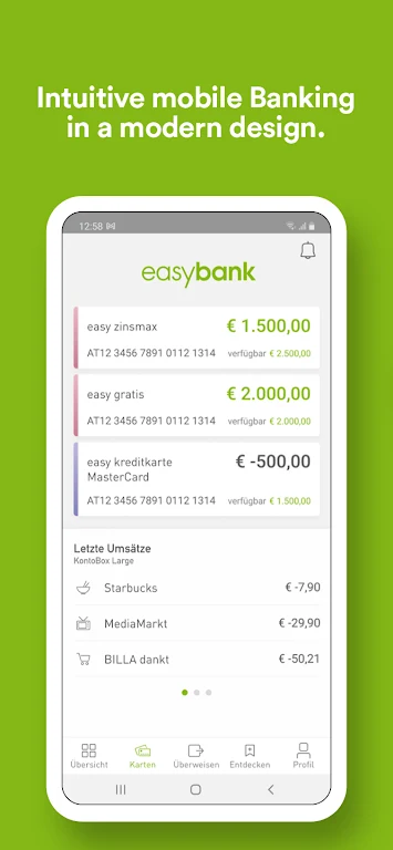 easybank App Screenshot3