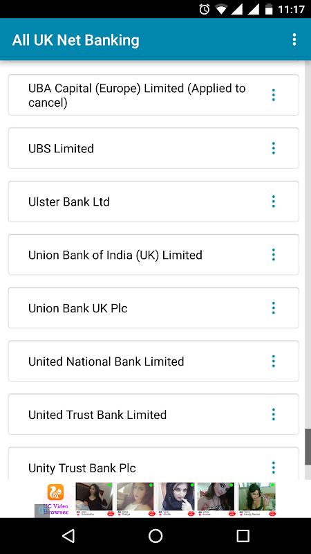 All in One UK Net Banking Screenshot2