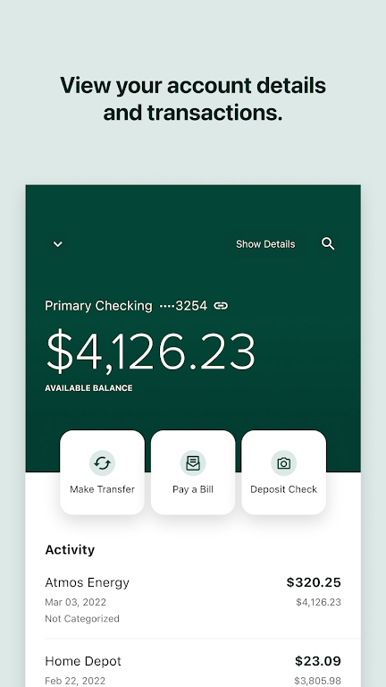 TTCU Mobile Banking Screenshot4