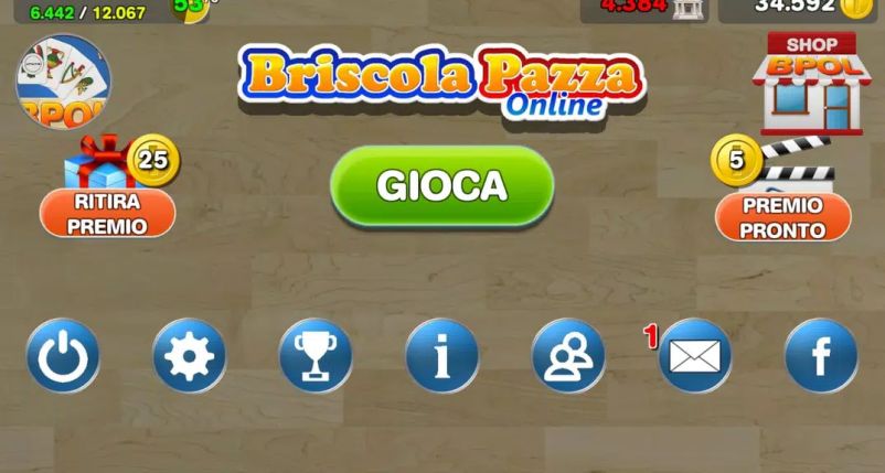 BPOL Briscola Pazza On Line Screenshot2