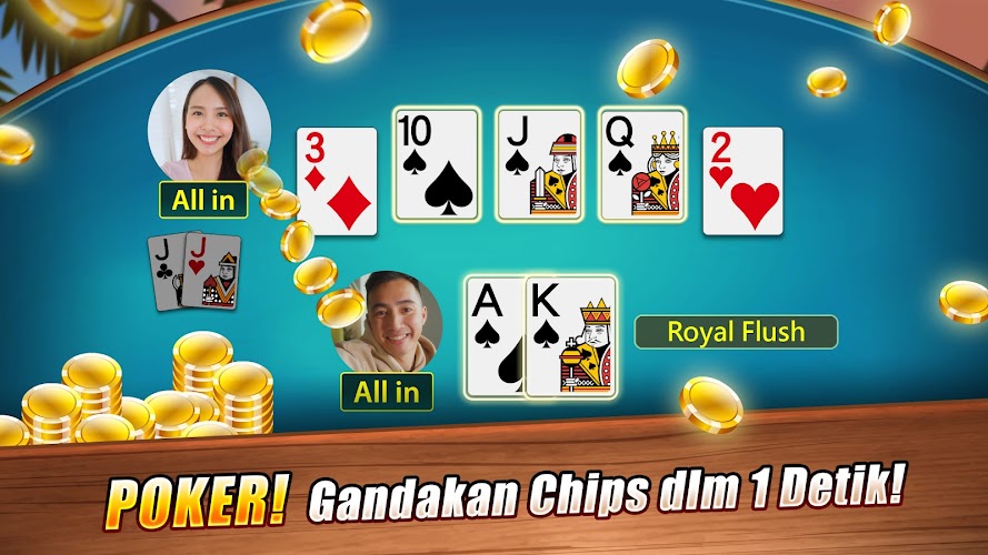 LUXY Domino Gaple QiuQiu Poker Screenshot3