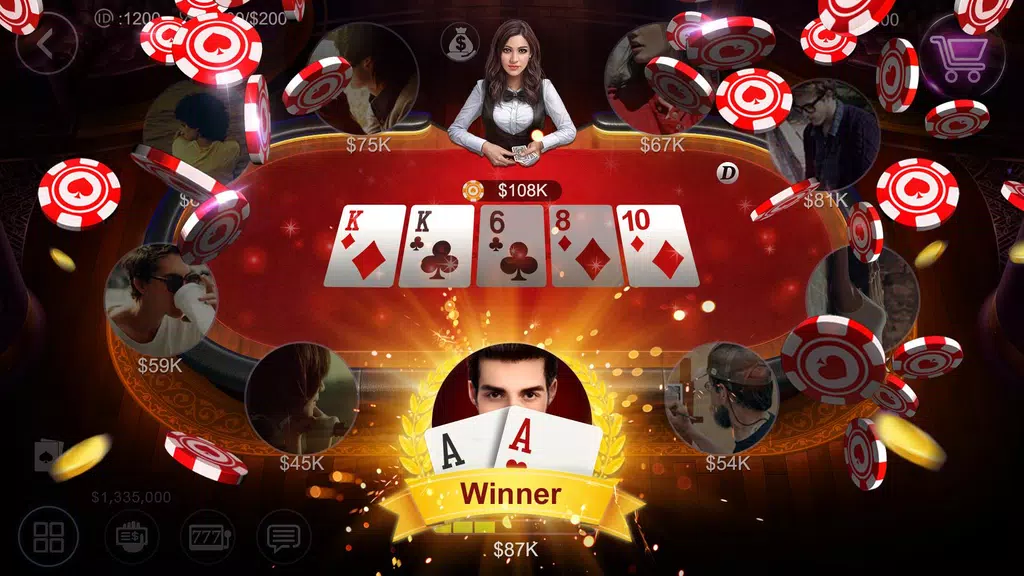 ไพ่เท็กซัสฉบับมือโปรไทย HD – Artrix Poker Screenshot1