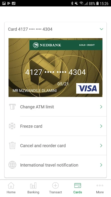 Nedbank Money (Africa) Screenshot4