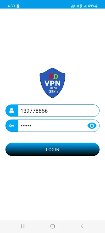 BDVPN UDP PRO Clients Screenshot3