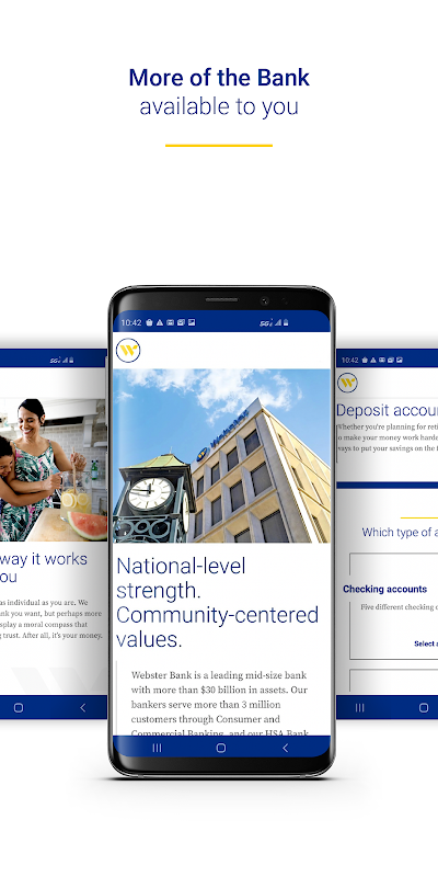 Webster Bank Mobile Screenshot1