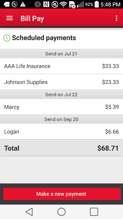 RIAFCU Mobile Banking Screenshot4