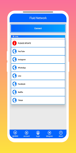 Fluid Network - Free Premium Tunneling VPN Screenshot3