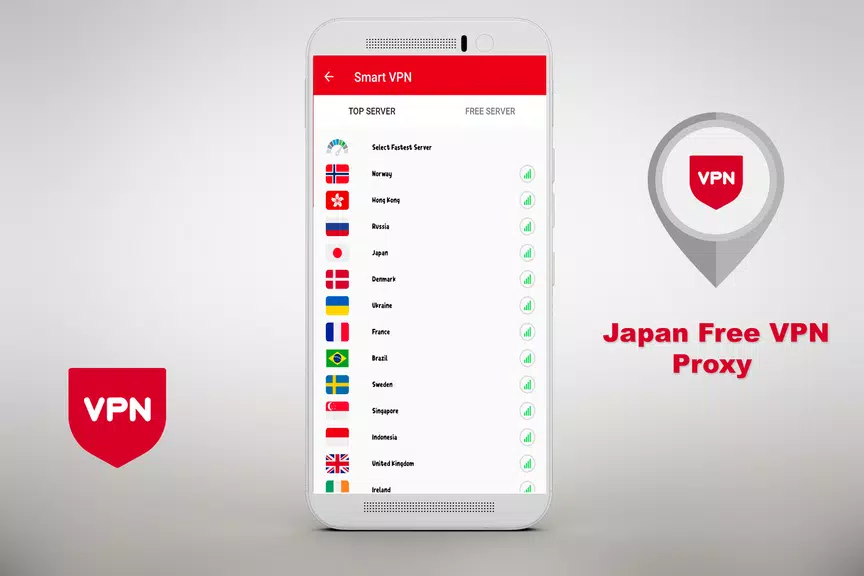 Japan VPN Free - get free Japanese IP & Fast VPN⭐ Screenshot1