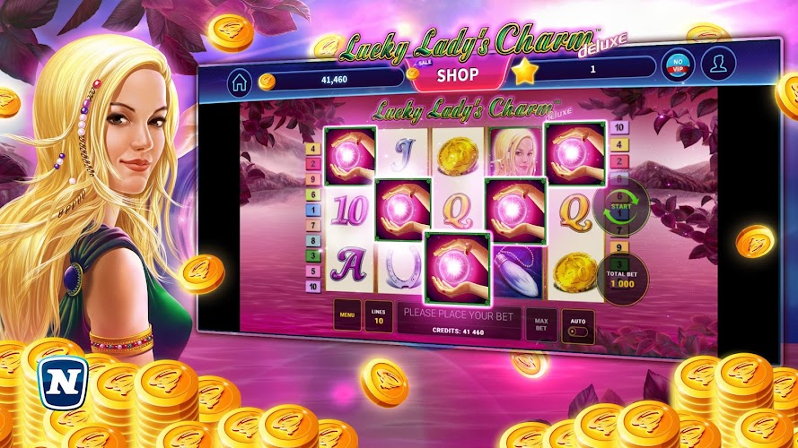 Lucky Lady's Charm Deluxe Slot Screenshot1