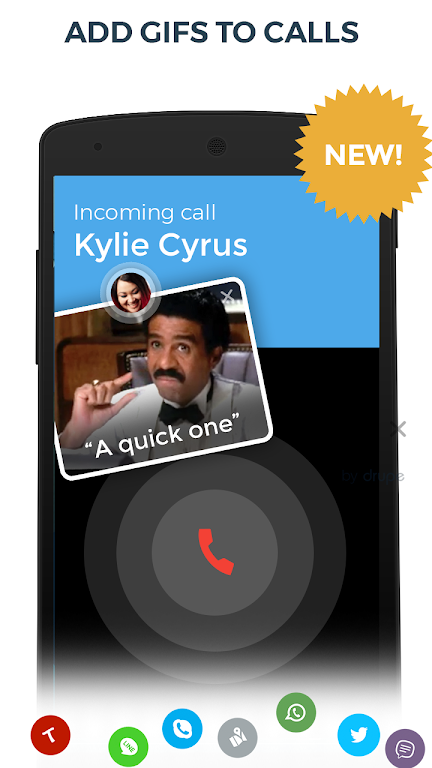 Phone Dialer & Contacts: Drupe Mod Screenshot1