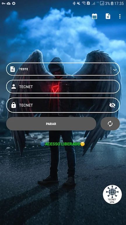 TECNET VPN Screenshot2