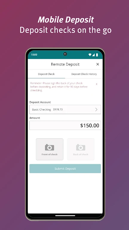 Stanford FCU Mobile Banking Screenshot4