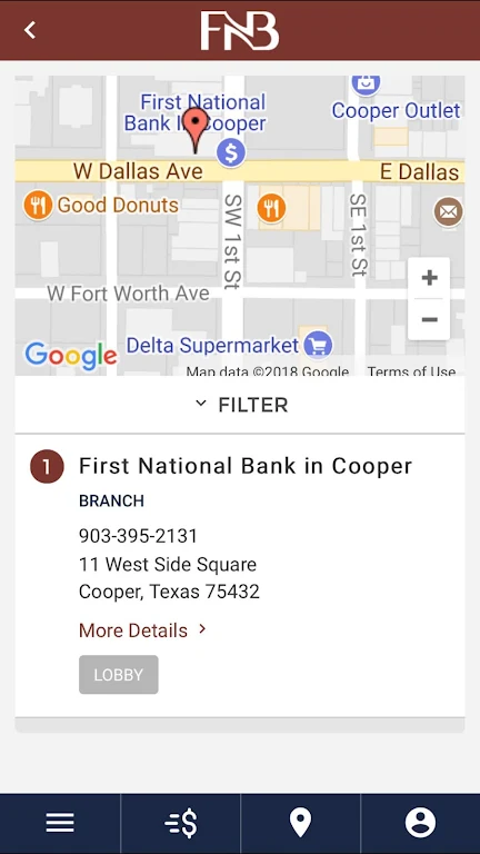 FIRST NATIONAL BANK IN COOPER Screenshot4