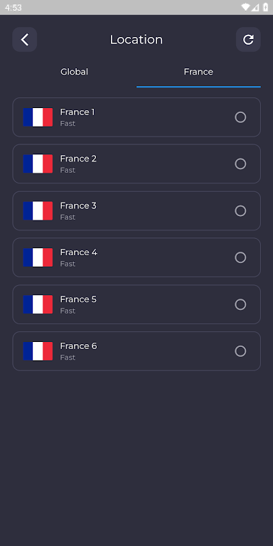 France VPN - Fast VPN Proxy Screenshot3