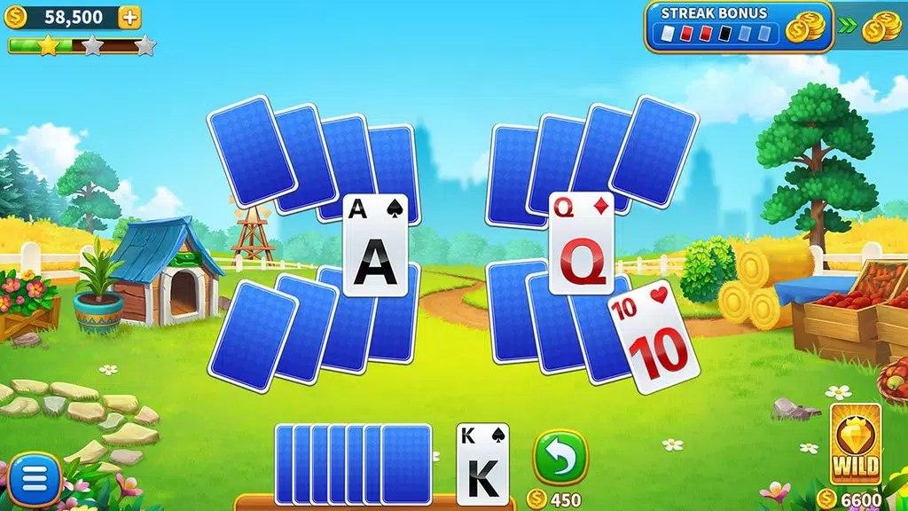 Township: Solitaire Tripeaks Screenshot1