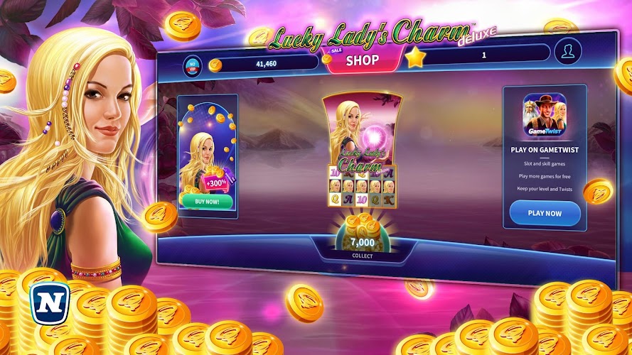 Lucky Lady's Charm Deluxe Slot Screenshot2