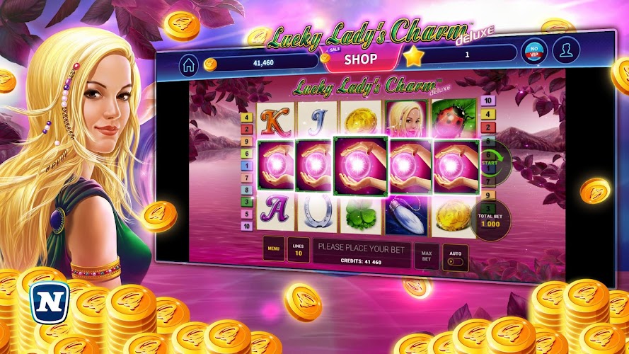 Lucky Lady's Charm Deluxe Slot Screenshot3