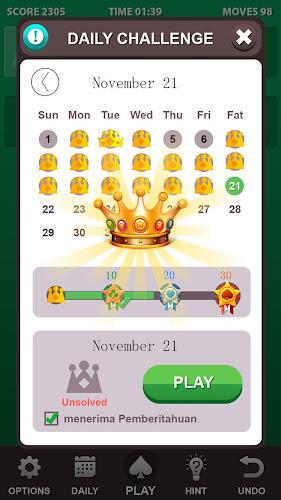 Solitaire. Screenshot1