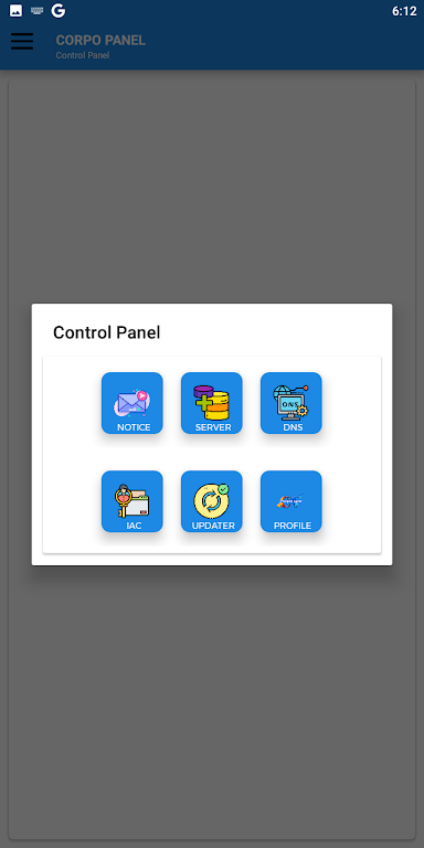 CORPO VPN PANEL Screenshot1