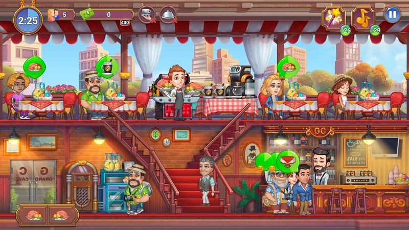 Grand Cafe Mania Screenshot2