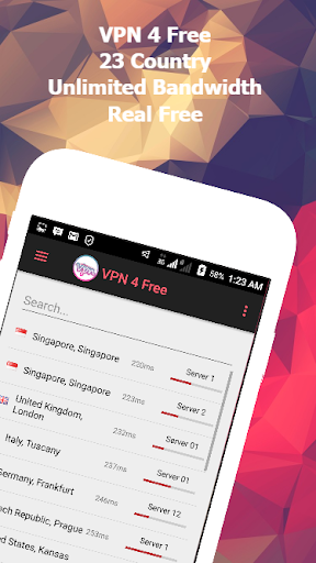 VPN 4 Free Unlimited VPN Proxy Screenshot3