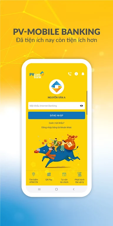 PV Mobile Banking Screenshot1