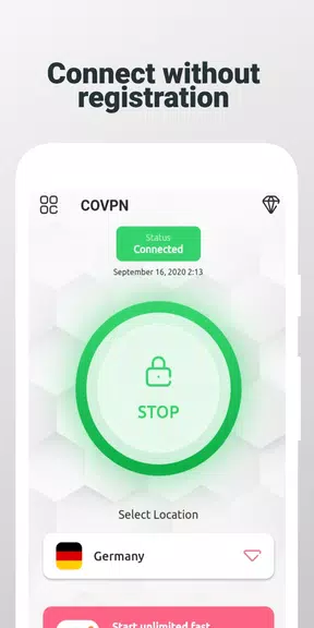 CoVPN - Fast VPN & Proxy Screenshot3