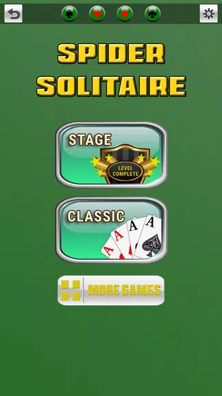 Spider Solitaire : 300 levels Screenshot1