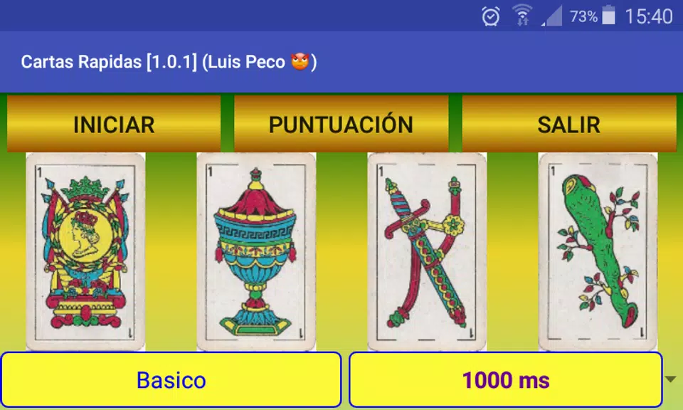 Cartas rapidas Screenshot1