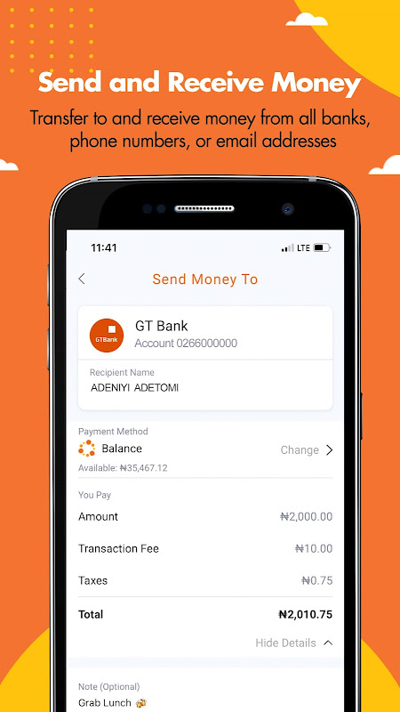 Paga - Send, Pay, and Bank Screenshot3