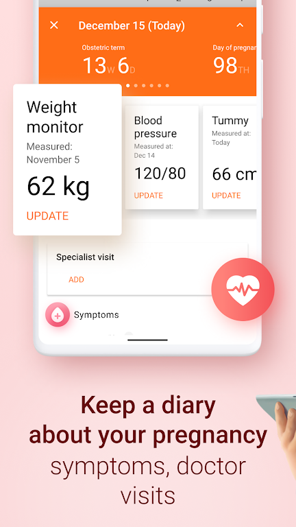 Pregnancy and Due Date Tracker Mod Screenshot3