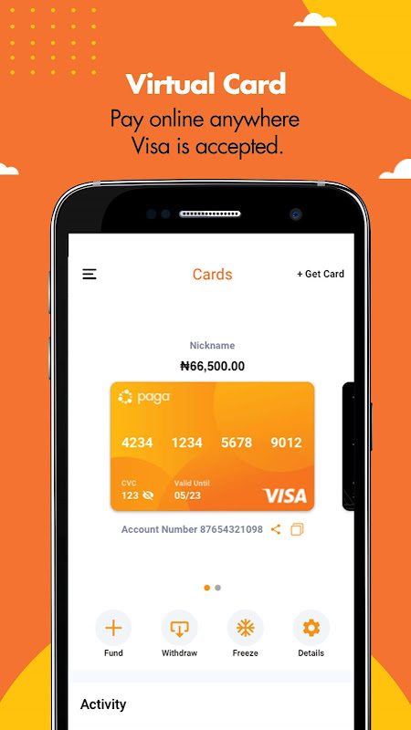 Paga - Send, Pay, and Bank Screenshot2