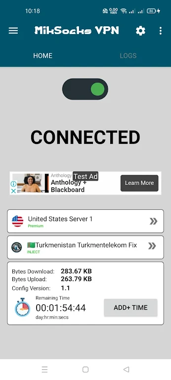 MikSocks VPN Screenshot2