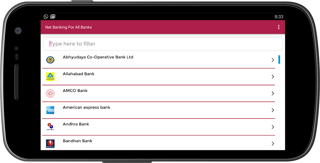 Net Banking App for All Indian Banks Screenshot3