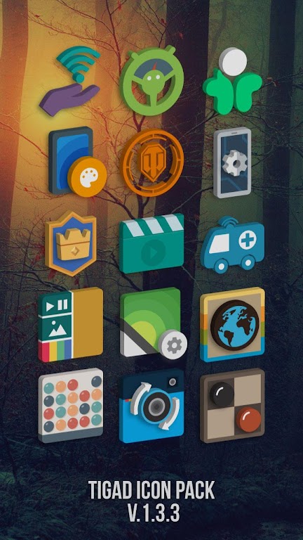 Tigad Pro Icon Pack Mod Screenshot1