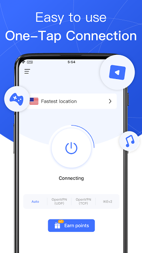 Fast VPN – Free VPN Hotspot & Super VPN proxy Screenshot4