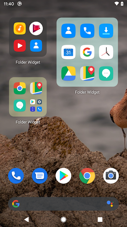 Folder Widget Mod Screenshot2